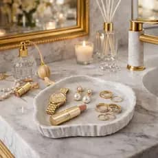 3 Porta Objetos Decorativo para Ambientes Luxuosos - Organização e Decoração