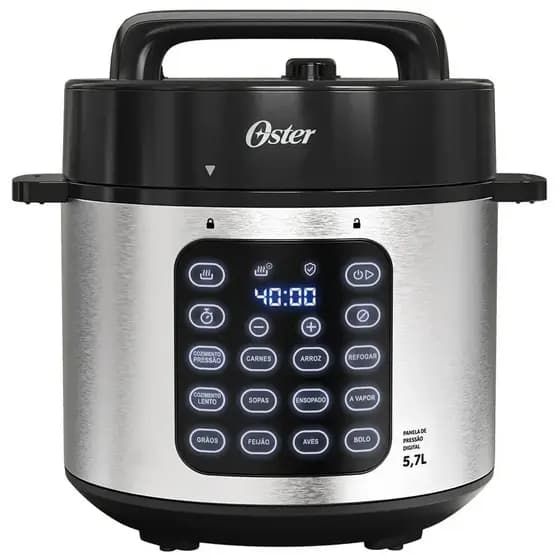 Panela de Pressão Elétrica Digital 5,7L Oster