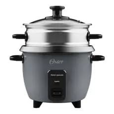 Panela Elétrica de Arroz 0,6L Oster Grafite