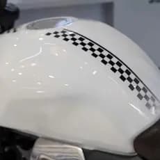 Adesivo Xadrez para  Moto / Carro 50cm – Vinil Decorativo Impermeável
