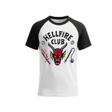 Camiseta Hellfire Club Stranger Things Personalizada Unissex