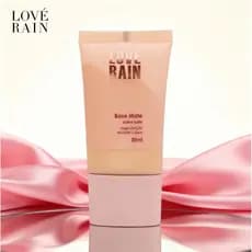 Base Líquida Matte Love Rain – Alta Cobertura, À Prova d’Água, Acabamento Perfeito