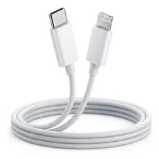 Cabo Lightning Usb-c Turbo 1 Metro Compatível Para iPhone Xr 11 12 13 14 - Carregamento Rápido