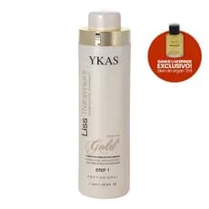 Shampoo Profissional Salão Limpeza Profunda Anti Resíduos Gold Ykas 1L