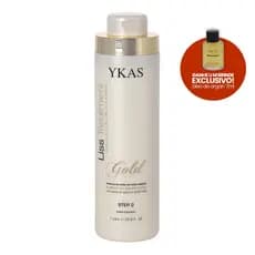 YKAS GOLD REDUTOR DE VOLUME OURO ESCOVA PROGRESISVA 1L