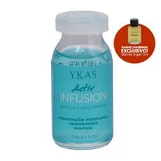 Ykas Activ Ampola Capilar Infusion 12 ml - Hidratação Profunda para Cabelos Secos