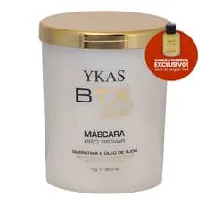YKAS BTX GOLD MÁSCARA QUERATINA E OJON REALINHAMENTO 1000 G