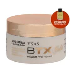 YKAS BTX GOLD MÁSCARA QUERATINA E OJON REALINHAMENTO 250 G