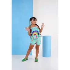 conjunto infantil feminino | conjunto infantil arco-íris