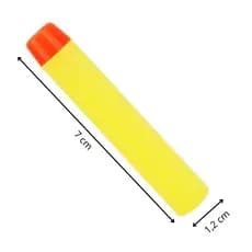 kit 20 Refil Munição de Dardos Compatível com Nerf EVA Brinquedo