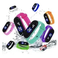 Relógio Digital Led Bracelete Unissex Pulseira Ajustável Esportivo Minimalista A Prova D'água