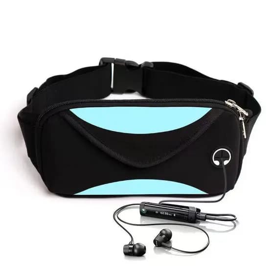 Pochete Fitness Unissex Para Celular Academia Esportiva Corrida  Antifurto Grande Impermeavel Com Saida Para Fones900406