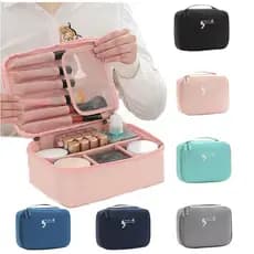 Bolsa Necessaire De Cosmética à Prova D'água Multifuncional Cosmética De Higiene Portátil De Viagem 900906