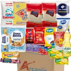 Cesta Básica De Alimentos Essenciais Completa Doações Empresas Ações Sociais