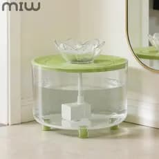 MIW Bebedouro Automático Para Gatos Com Filtro,Circulação de Água e Bomba USB Silenciosa 1,5L Bivolt