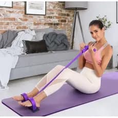Faixa Elástica de Exercício Profissional para Casa - Design Multifuncional para Auxiliar na Perda de Peso