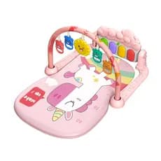 Tapete de rastejamento de Piano com Pedal de música interativa para bebês com tapete de jogo infantil com som