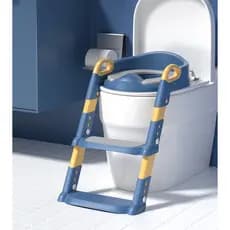 Escada Ajustável para Vaso Sanitário - Assistente Seguro para Treinamento de Banheiro de Bebê