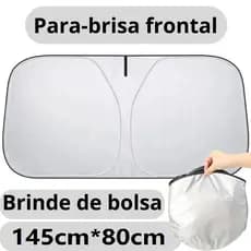 Viseira solar dobrável para carro com isolamento térmico reflexivo Anti-Ultravio