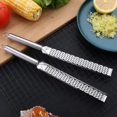 Ralador profissional de aço inoxidável para raspar limão, laranja, queijo, ferramentas práticas essenciais de cozinha