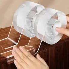 Kit De Fita Dupla 3M Rosto Extra Forte Transparente Silicone Adesivo Mágico Cola De Parede Porta Móvel