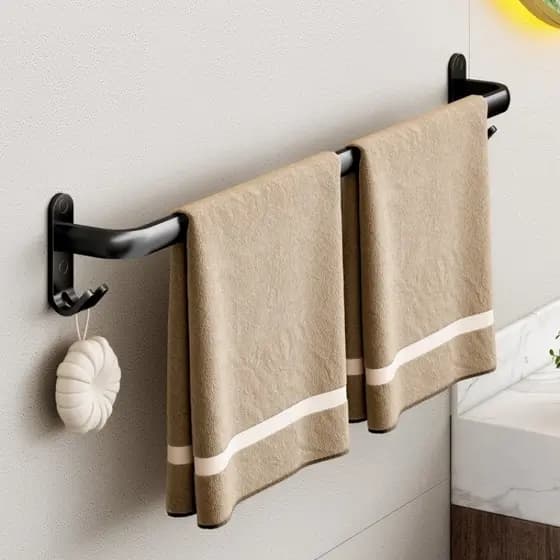 Toalha Premium 50CM Suporte De Banheiro Organizador E Prateleira Triangular Com Adesivo Para Shampoo Sabão