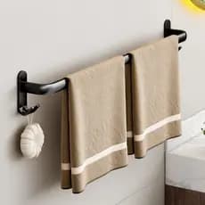 Toalha Premium 50CM Suporte De Banheiro Organizador E Prateleira Triangular Com Adesivo Para Shampoo Sabão