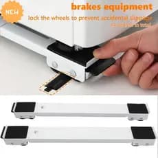 Suporte De Base Para Dispositivo Móvel , 2 Peças Com Roda Fogão De Geladeira E Carrinho Máquina De Lavar Louça