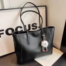Bolsa Tote Feminina de Grande Capacidade — Estilo Casual, Ombro e Mão