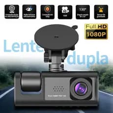 Gravação De Espelho Retrovisor Lente Dupla Monitoramento De Carro HD 1080P Dianteira E Traseira para 64GB