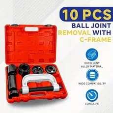Kit Saca Pivô Extrator Terminal De Direção 10 Peças Universal
