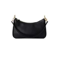 Bolsa feminina elegante com corrente dourada, bolsa mensageiro lateral pequena para presente