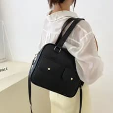 Tamanho grande moda simples couro senhoras bolsa de ombro saco do mensageiro adequado para trabalho e passeio
