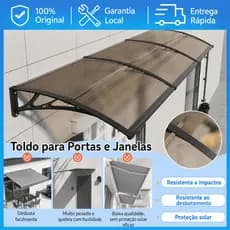 Toldo Dossel Protetor Solar Chuva Ao Ar Livre Alumínio Resistente Proteção UV À Prova De Para Janela Jardim Varanda