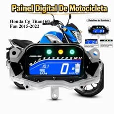 Velocímetro Digital Para Honda Titan/Fan/Cargo 160 EX/ES (2016-2023) , Painel LCD Plug-and-Play , À Prova D'água E Multi