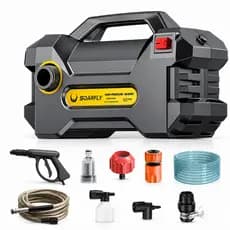 SOARFLY 4800W Jato De Água De Alta Pressão Lavagem De Carro Casa Limpador Spray Lavadora Automático mesin basuh kereta