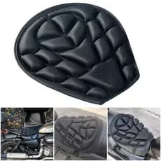 Almofada Assento Para Moto 3D Ergonômica – Respirável Antiderrapante À Prova D'água Com Gel De Conforto