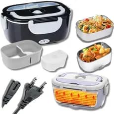 Marmita Elétrica Veicular Tomada Bivolt 110v/220v E 12v/24v - Marmita Térmica Para Comida