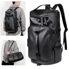 Mochila De Viagem Multifuncional Masculina , Grande Capacidade , À Prova D'água , Bagagem De Mão , Separação Seca/Molhad