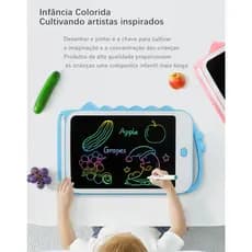 Lousa Mágica Tela Lcd Tablet Infantil De Escrever E Desenhar 8.5  Polegadas