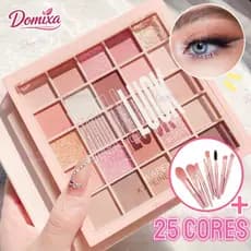 Paleta 25 de Sombras com Cores Glitter Opacas e Cintilantes Cores Glitter E Maquiagem Coreana De Longa Duração-DO