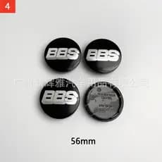 Adequado para cubos de roda modificados BBS 70mm 68mm 60mm, tampa central com logotipo BBS modificado 56mm 70mm XDQE