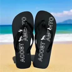 Chinelo Masculino Estilo Praia Barato| Tendência Praia Verão 2025, Leve e Confortável-