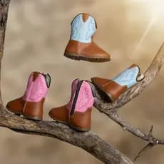 Botinha Infantil Texana Bebê Menino Menina Bota Baby Festa Junina Sapatinho Macio Confortável