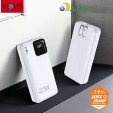 Inova Carregador Power Bank 22,5W Portátil 20000mah/10000mah  Universal carregamento rápido Saida 2 Cabos