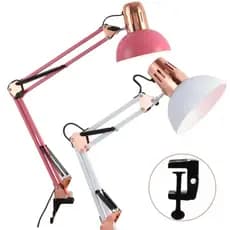 Luminária Garra Articulada Flexível Grande De Mesa