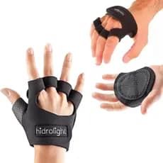 Par Luva Palmar Academia Profissional Treino Musculacao Unissex Protecao Mão Contra Calo Pele Grossa