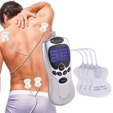 Aparelho Tens Digital 4 Eletrodos Estimula Pulso Elétrico Fisio Massagem Acupuntura Alívio dores USB