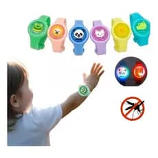Pulseiras Repelente Mosquito Pernilongo Infantil Led Menino