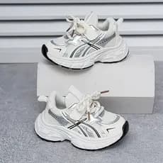 2026 novo Tênis infantil Sapatos infantis casuais para meninos Moda tênis de corrida para meninas Leve e macio